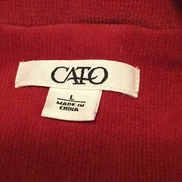 Red Corduroy Jacket - Picture 6 of 6